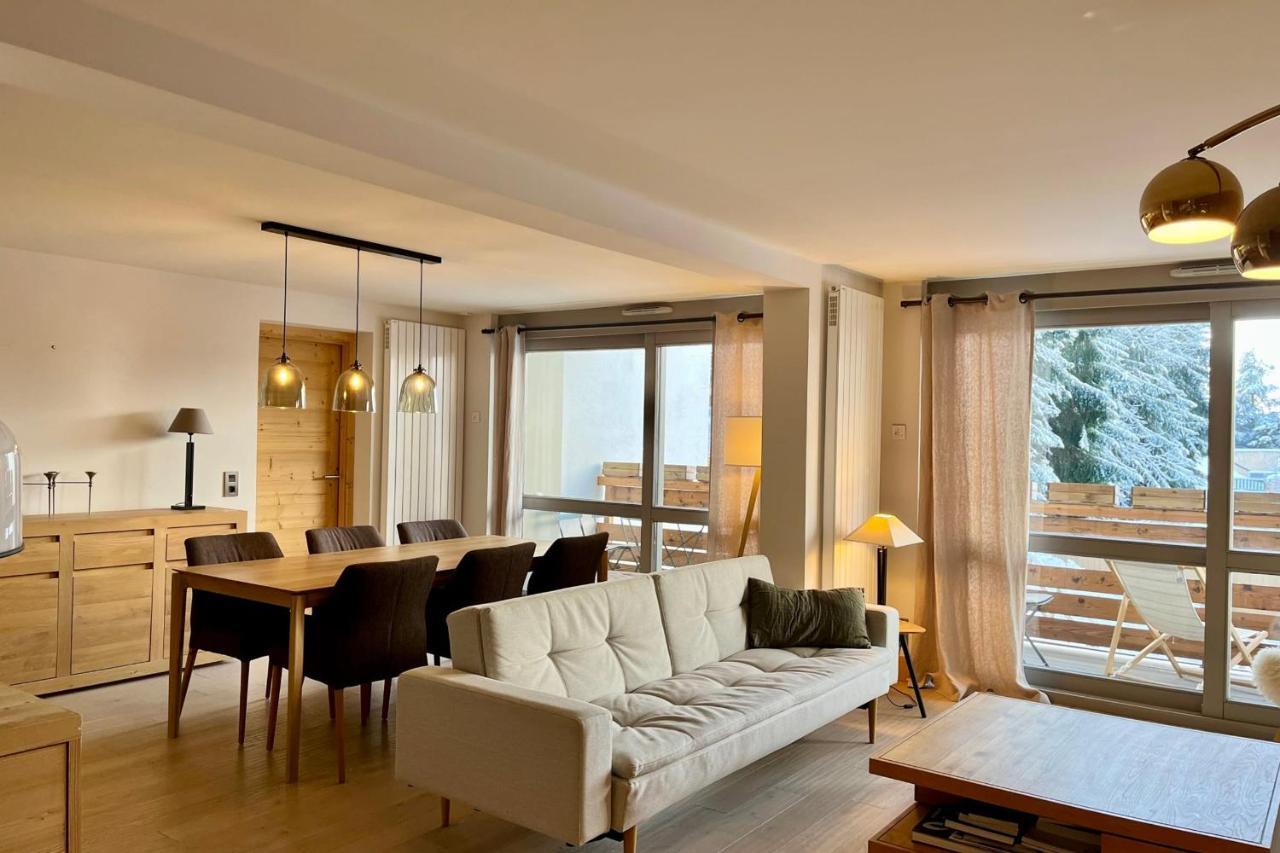Modern Apt At The Foot Of The Slopes In Megève Dış mekan fotoğraf